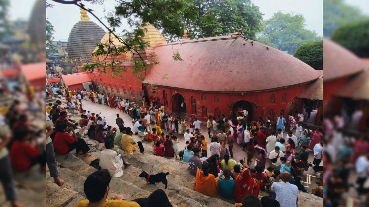 Guwahati's Kamakhya Temple prepares Ambubachi Mela honoring Goddess Kamakhya's menstruation