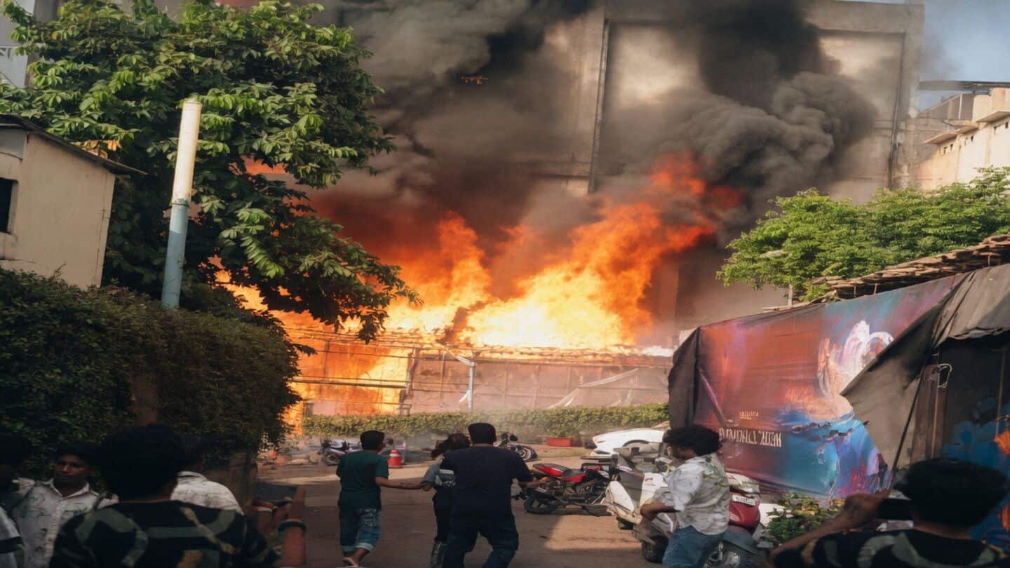 Fire breaks out in Mumbai's Film City, no injuries reported