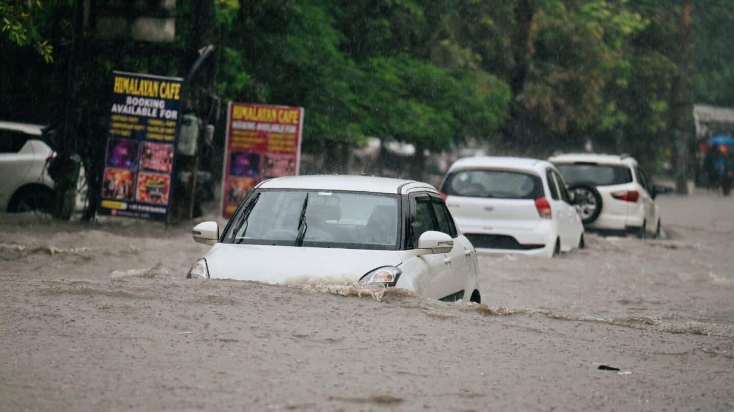 Gurugram waterlogged after 4 days of rain IMD 172mm