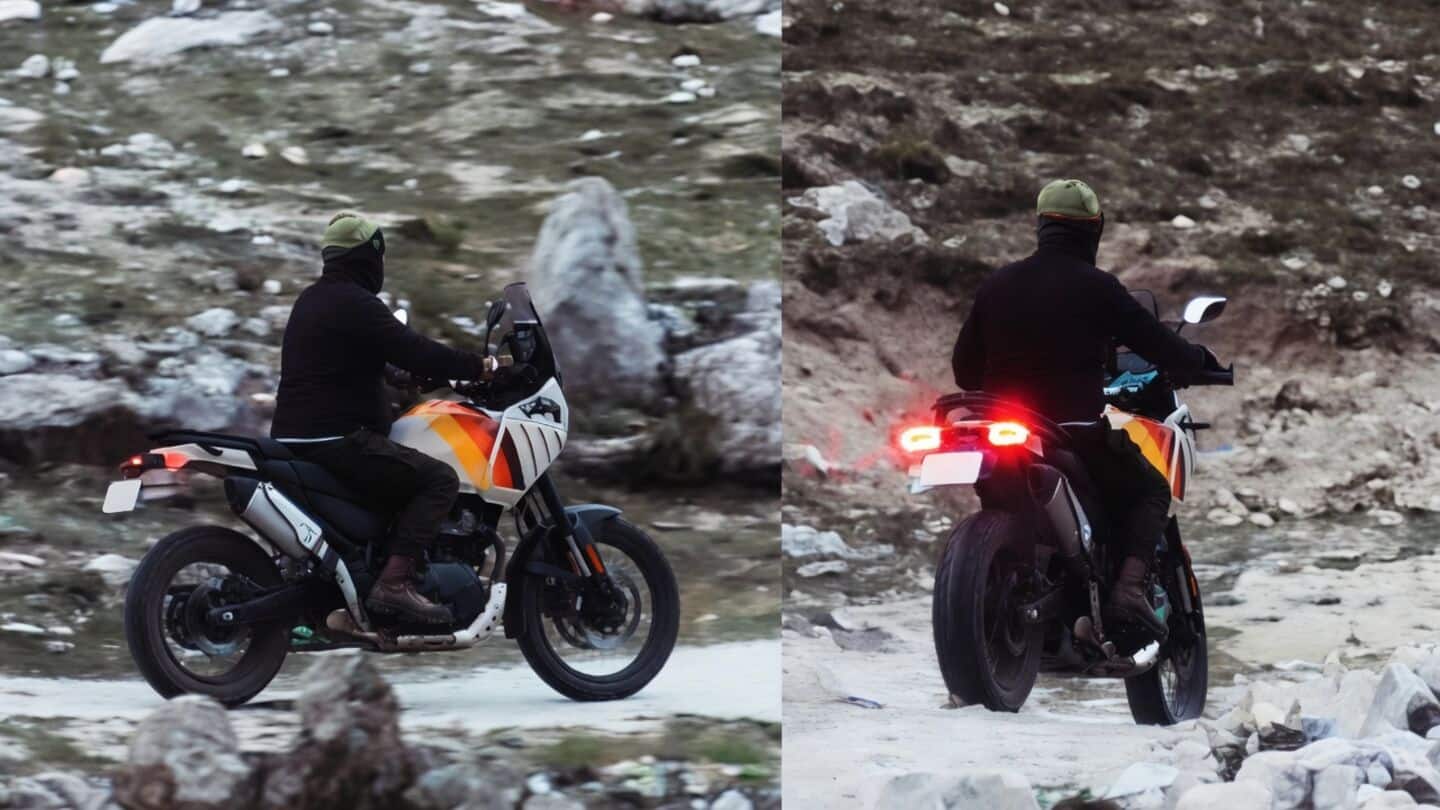 Royal Enfield Himalayan 750 spotted, 1st 750-cc model, November launch