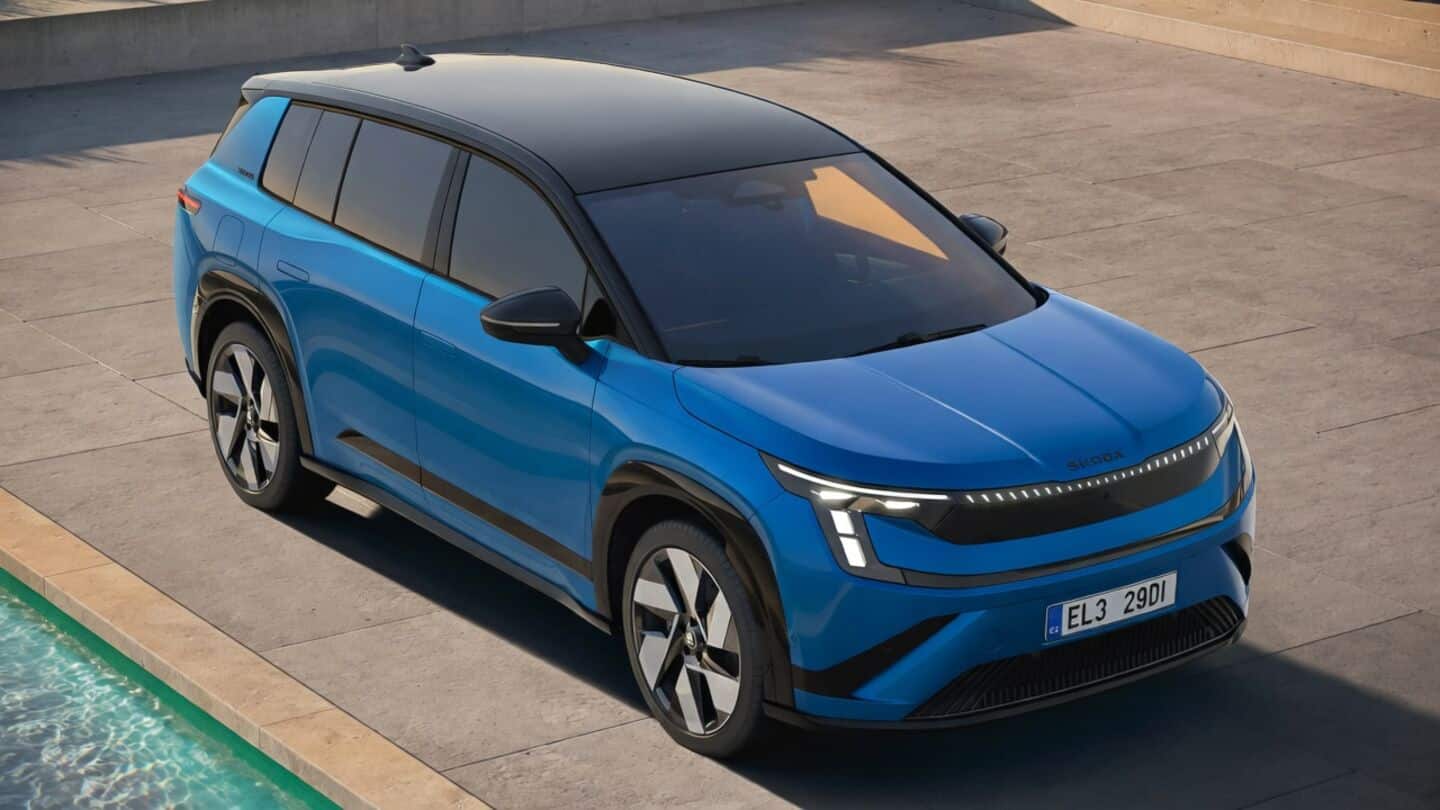 Skoda unveils Peaq, its biggest electric SUV, Europe late 2026