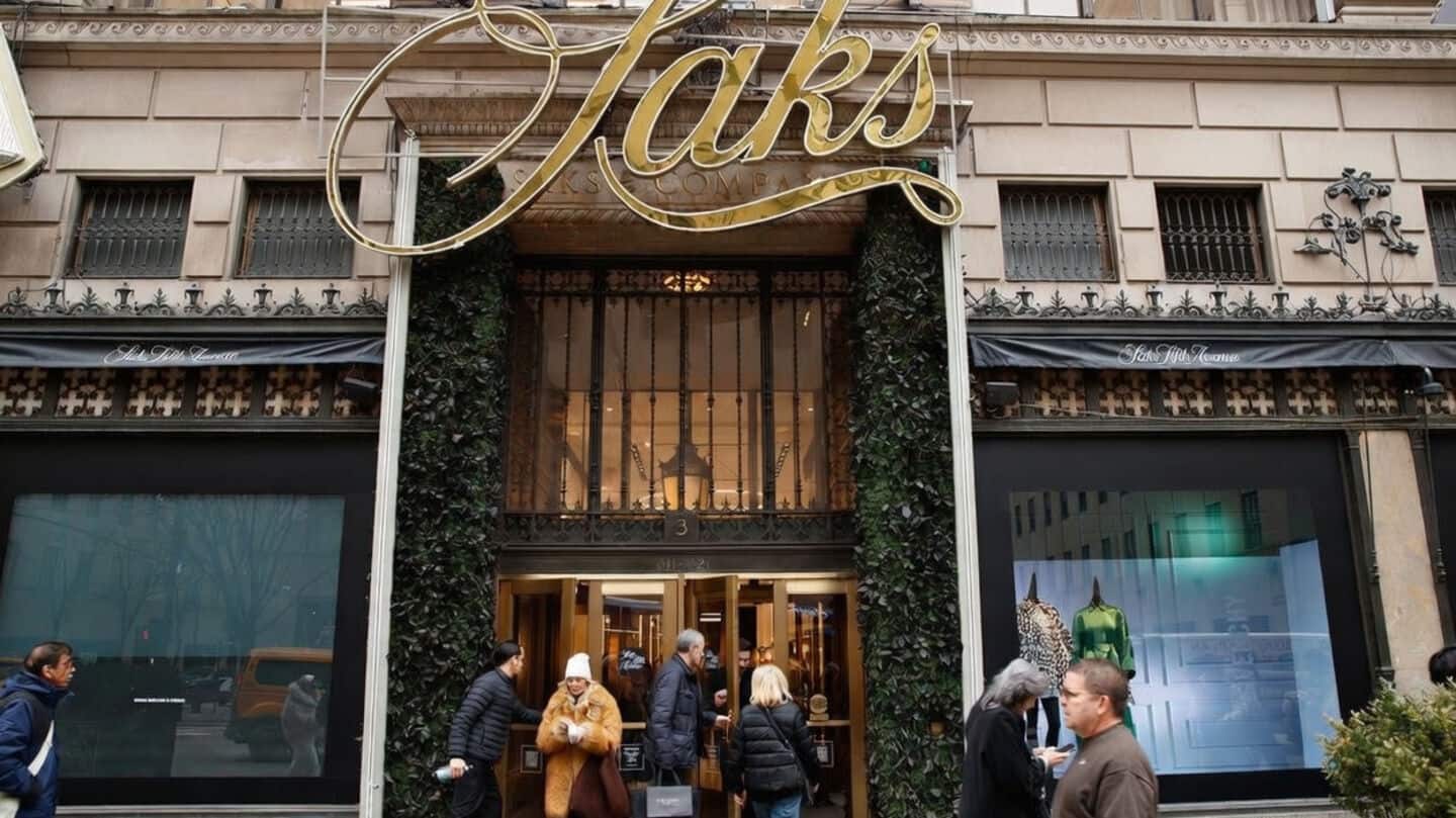 Saks Global to lay off 1,200 employees amid bankruptcy