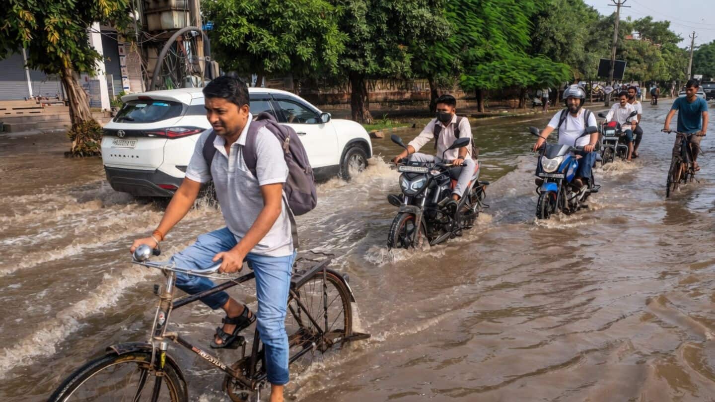Gurugram battered by heavy rain as IMD issues orange alert