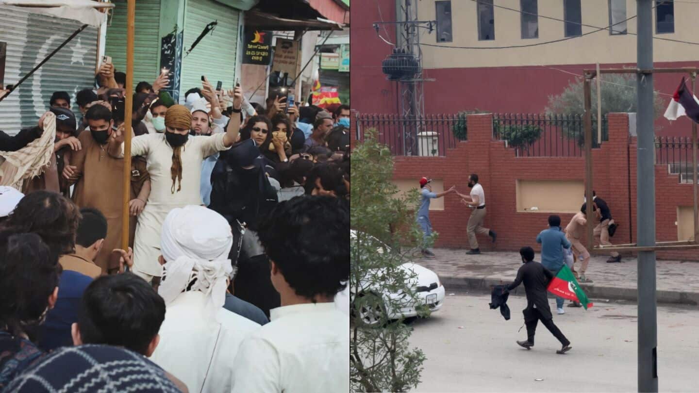 पाकिस्तान के खैबर पख्तूनख्वा में तीसरे दिन भी बवाल, पुलिस और PTI समर्थकों में झड़प