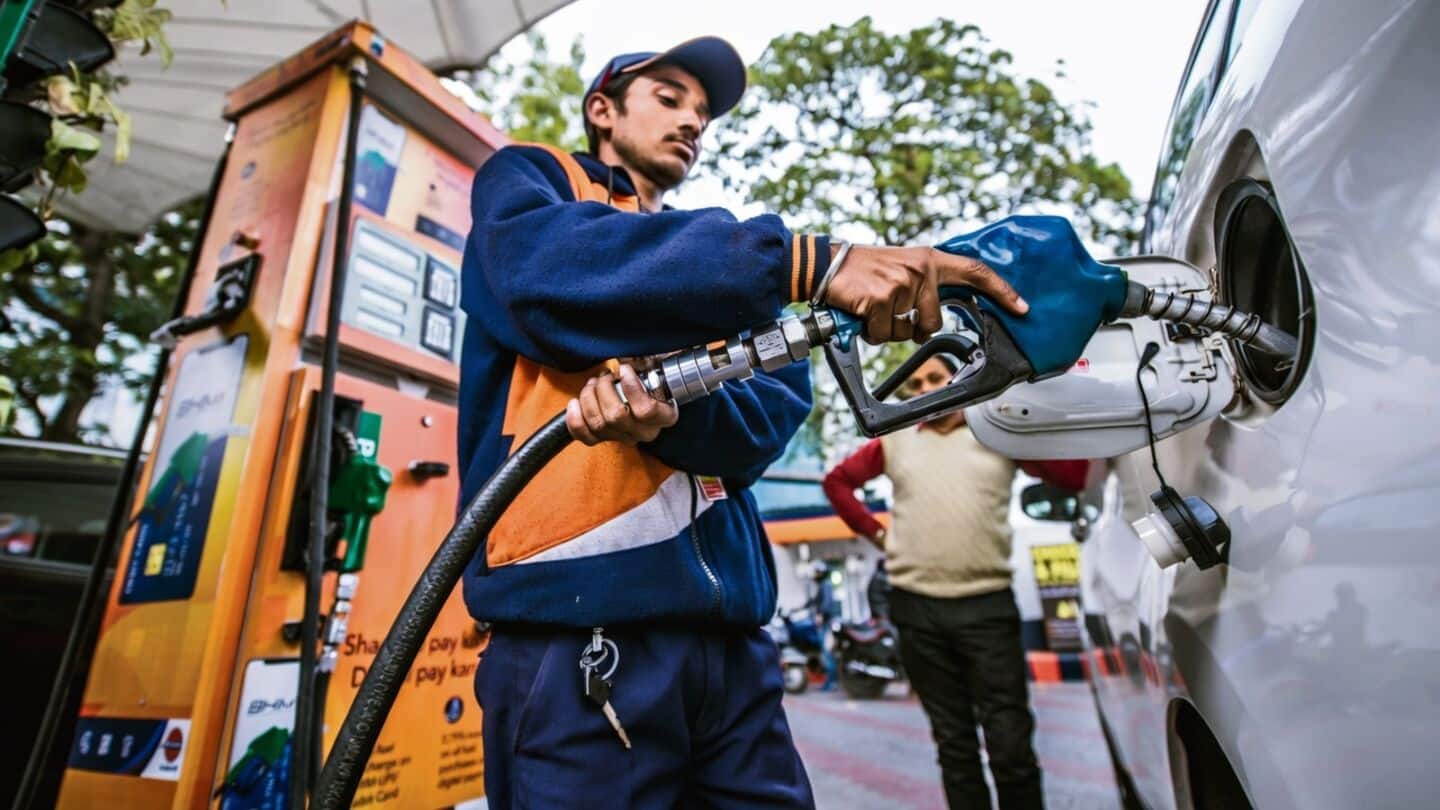 India fuel prices unchanged since May despite Brent at $76
