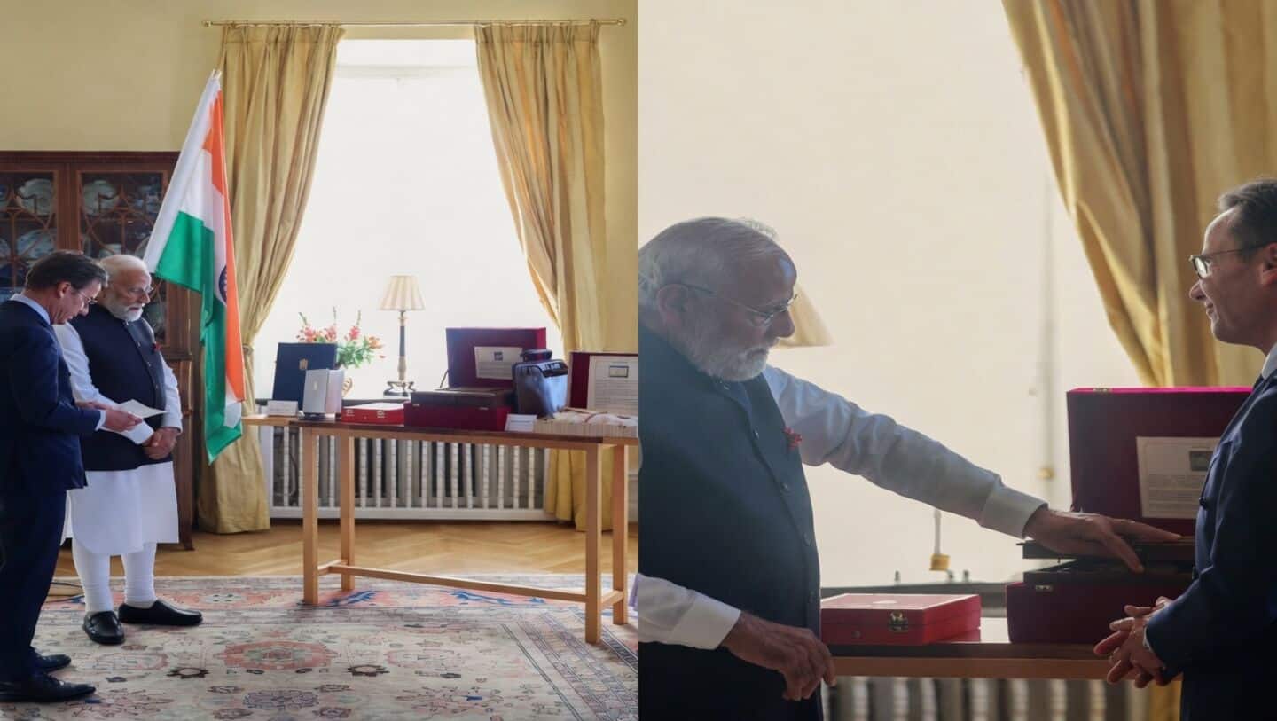 Narendra Modi and Swedish leaders honor Rabindranath Tagore in Sweden