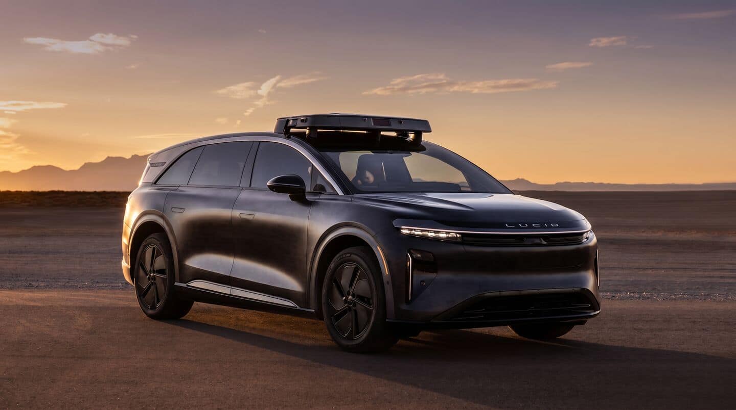 California DMV clears Nuro to test driverless Lucid Gravity SUVs