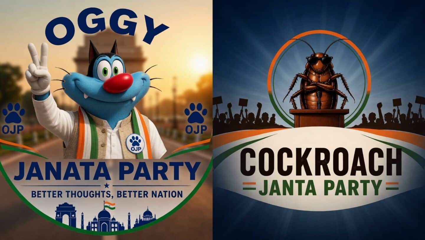 Oggy Janata Party mocks Abhijeet Dipke's AAP ties in memes