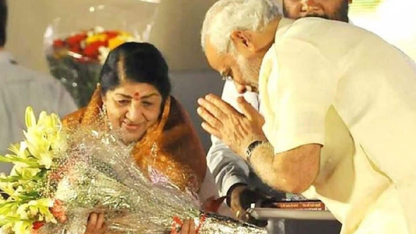 PM Modi celebrates Lata Mangeshkar's birthday in 'Mann Ki Baat'