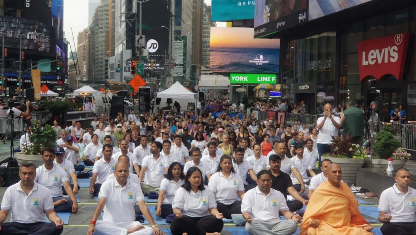 HR Nagendra to lead Times Square International Day of Yoga