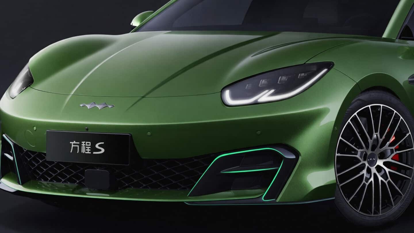 Fang Cheng Bao launches Formula S in China 9-minute charge