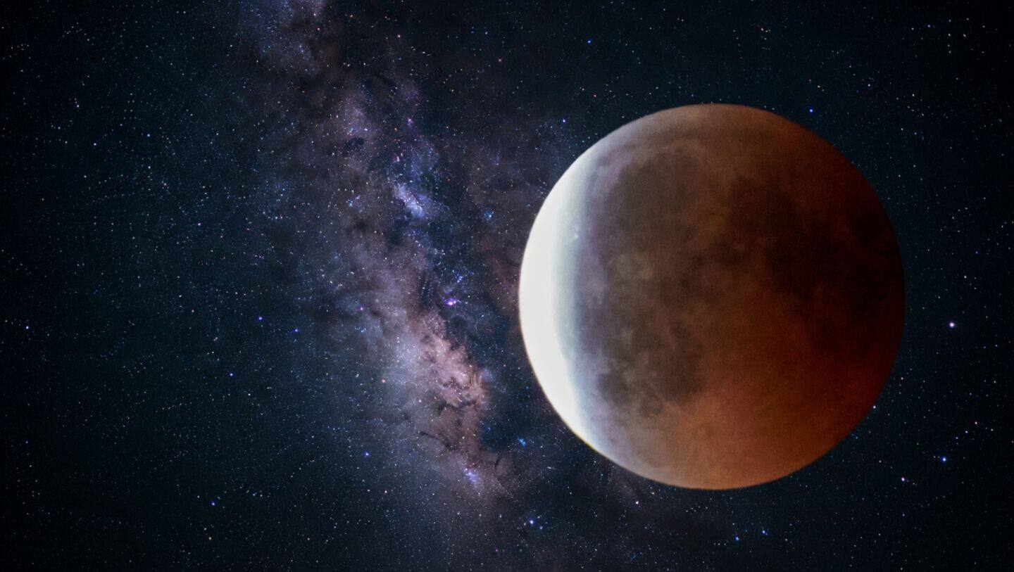 Deep partial lunar eclipse will redden Moon August 27-28 2026