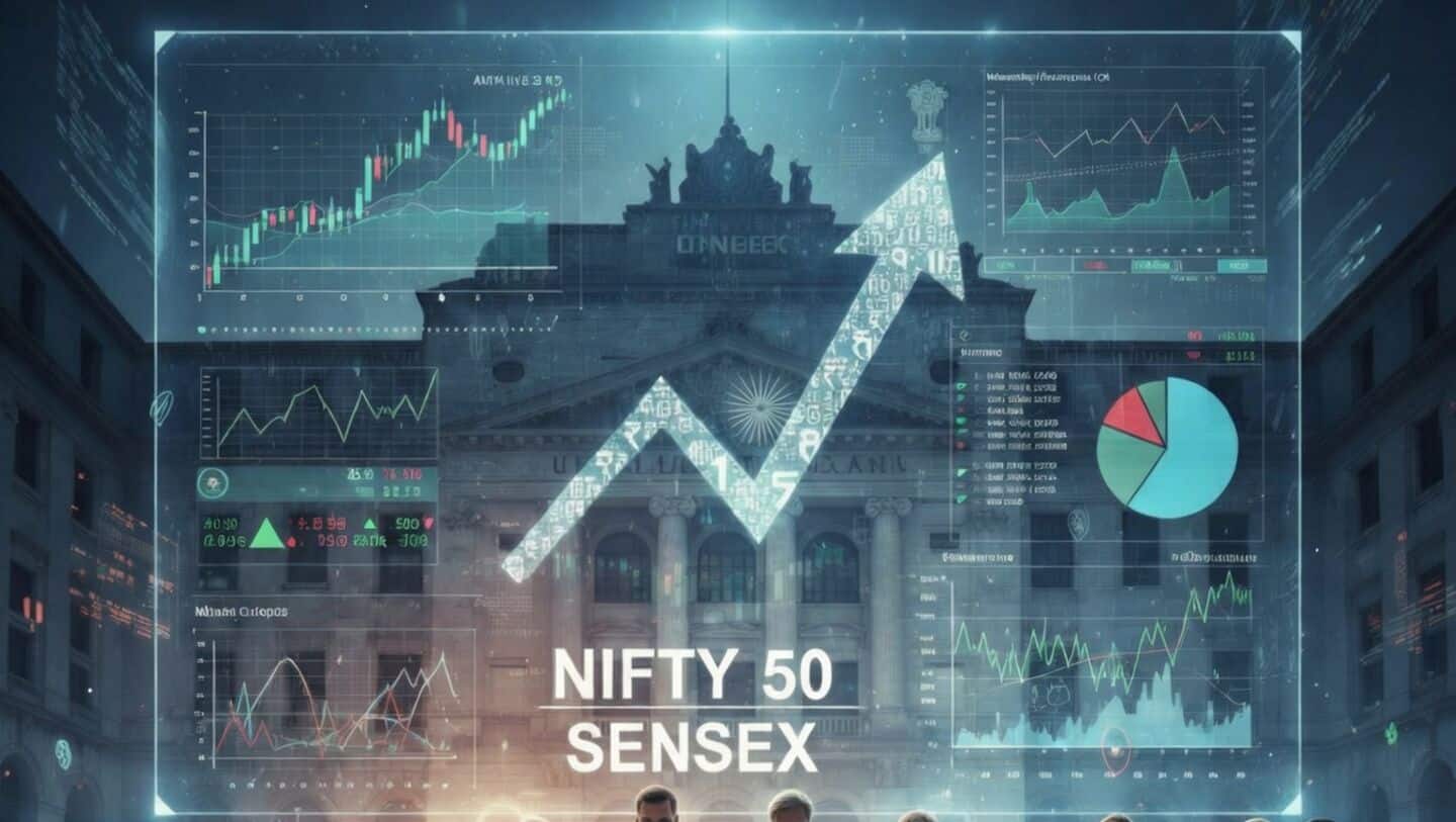 Indian Sensex jumps 787 points as Nifty tops 22,950 Monday
