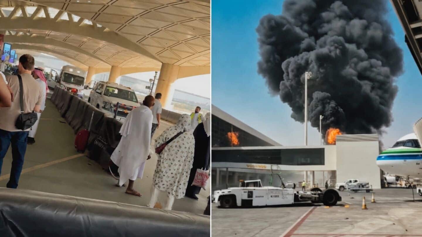 Riyadh missile attack kills 12, main airport closed, schools online