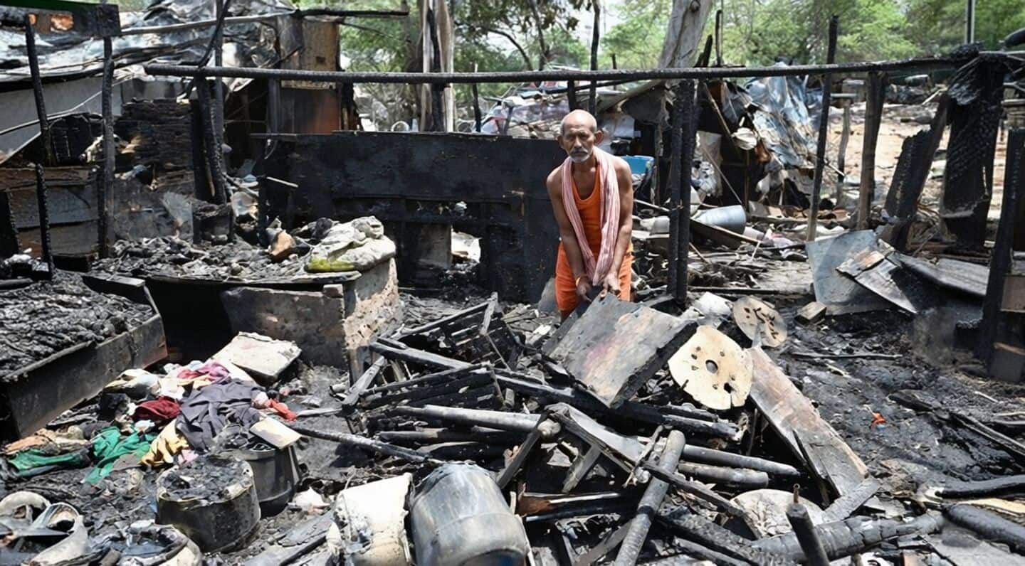 Delhi sees at least 5 fires, Shakur Basti worst hit