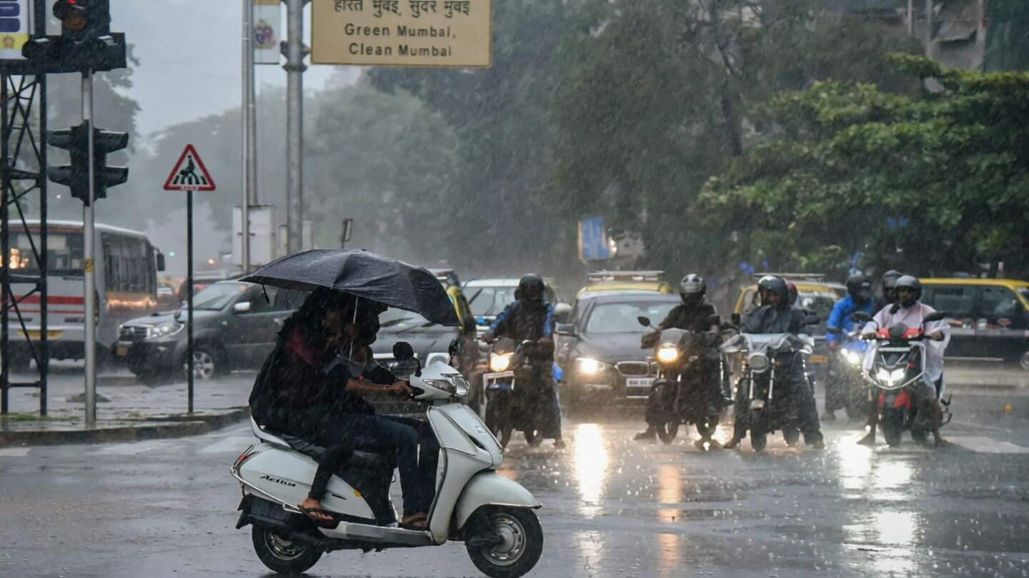 Mumbai drenched in heavy rain as IMD issues yellow alert