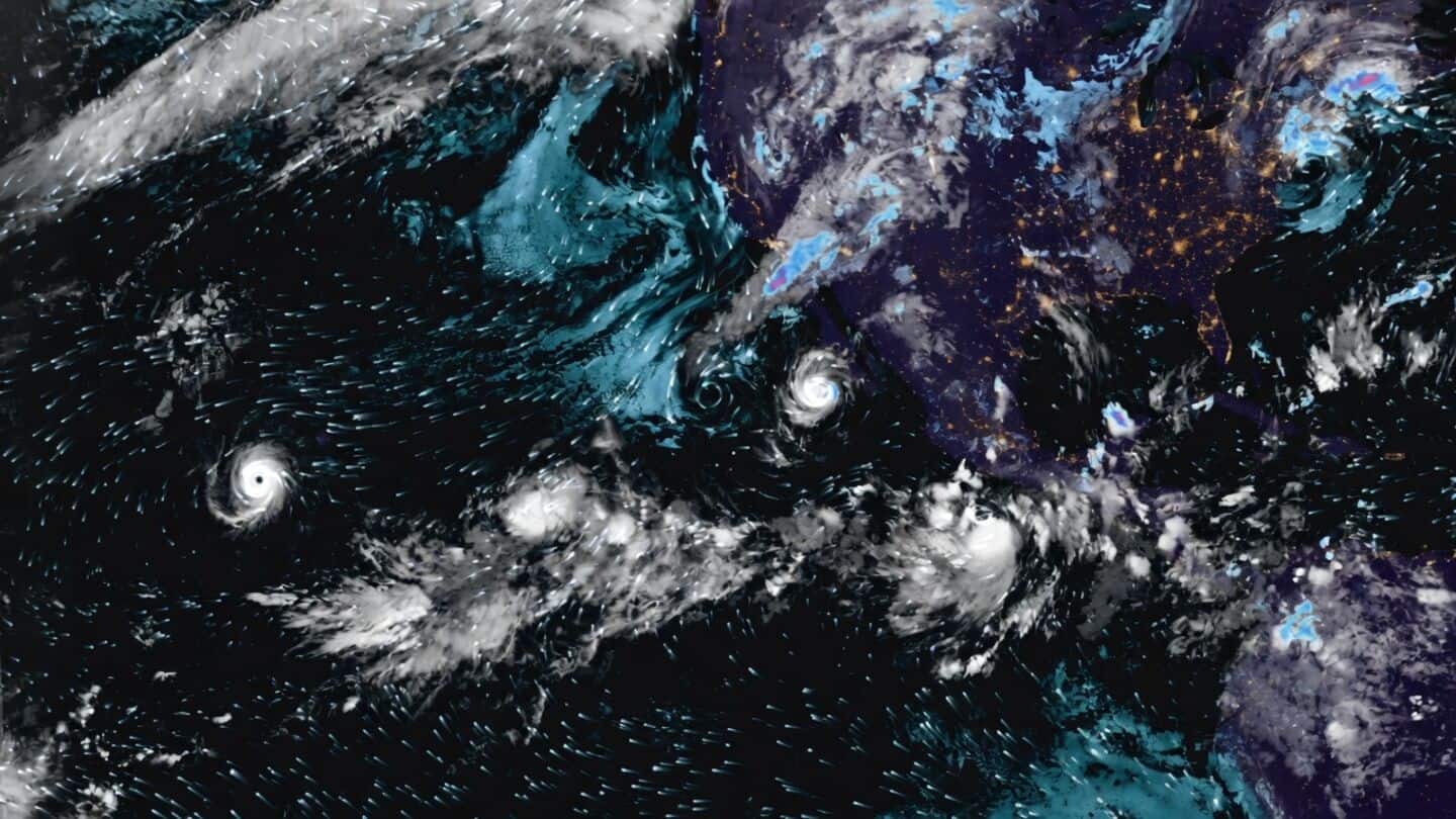 Super El Nino fuels Hurricane Polo hitting Baja California Sur