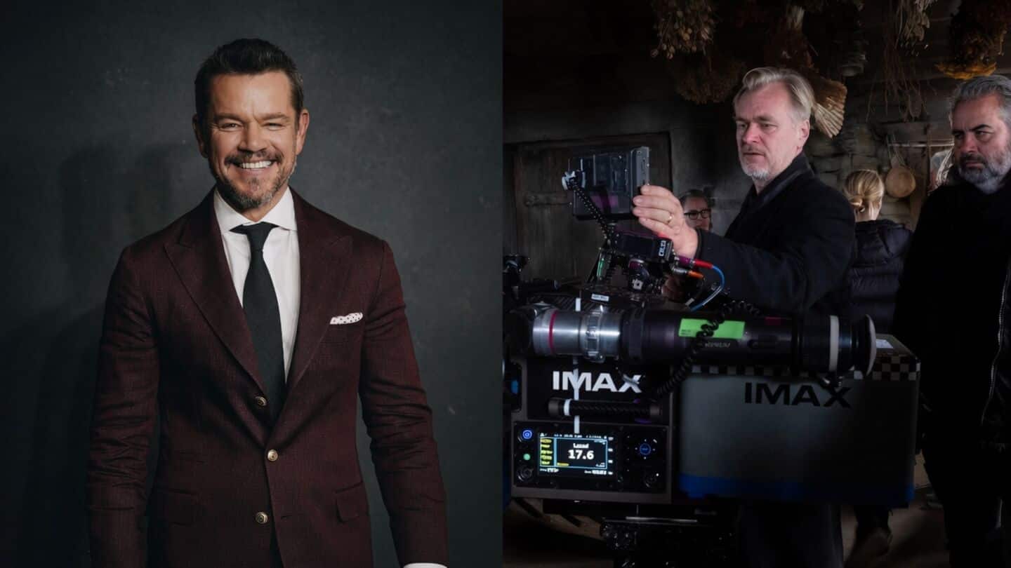 Damon recalls grueling 6 country 'The Odyssey' shoot praising Nolan