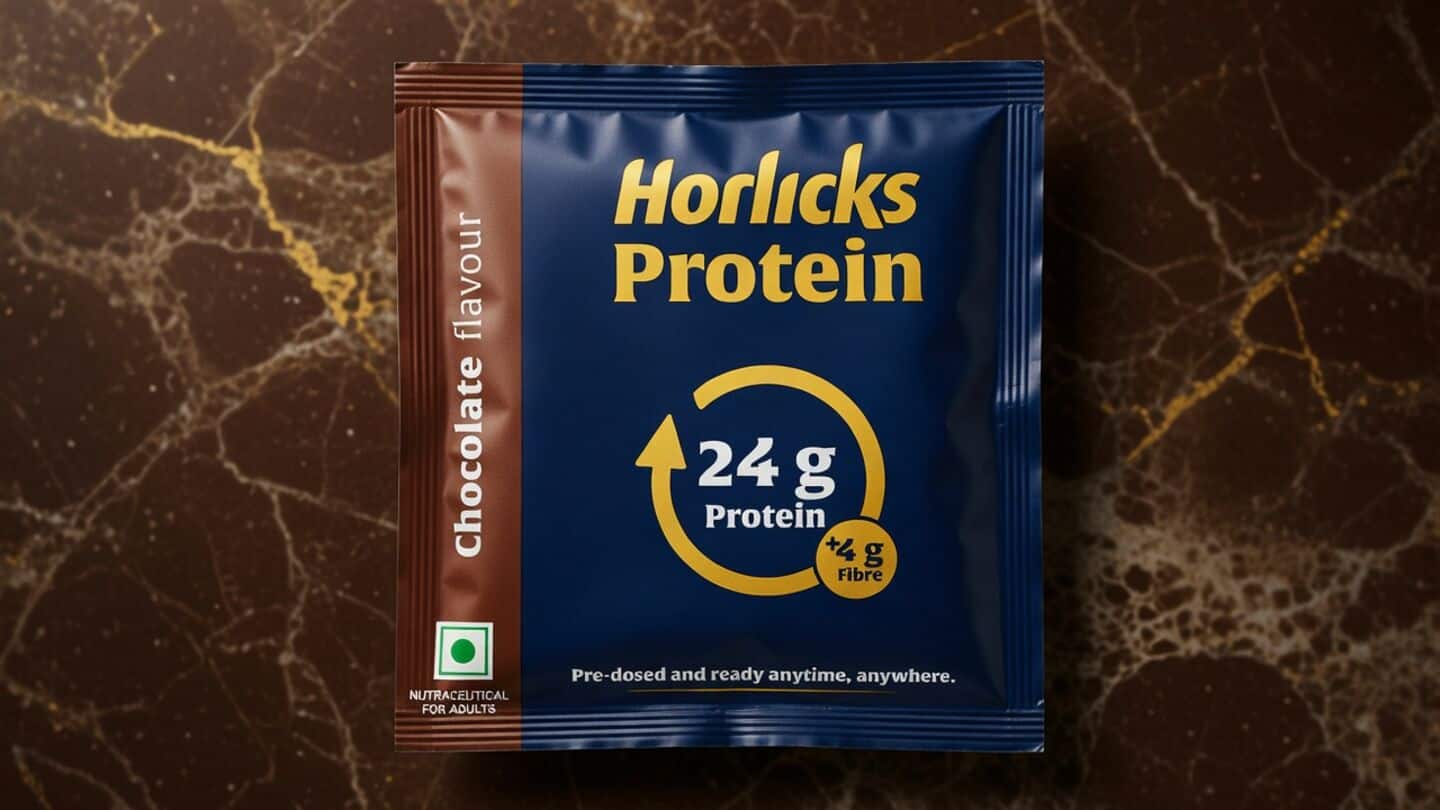 Horlicks launches 24g protein sachets with 4g prebiotic fiber