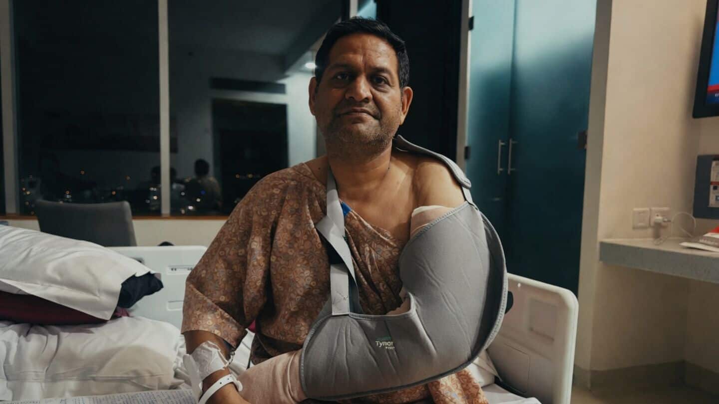 Retired Group Captain Amit Kumar Gupta files hospital police complaint