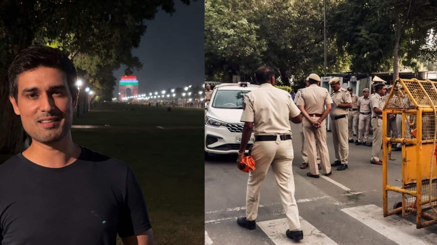 Dhruv Rathee questions Delhi security restrictions ahead of CJP protest