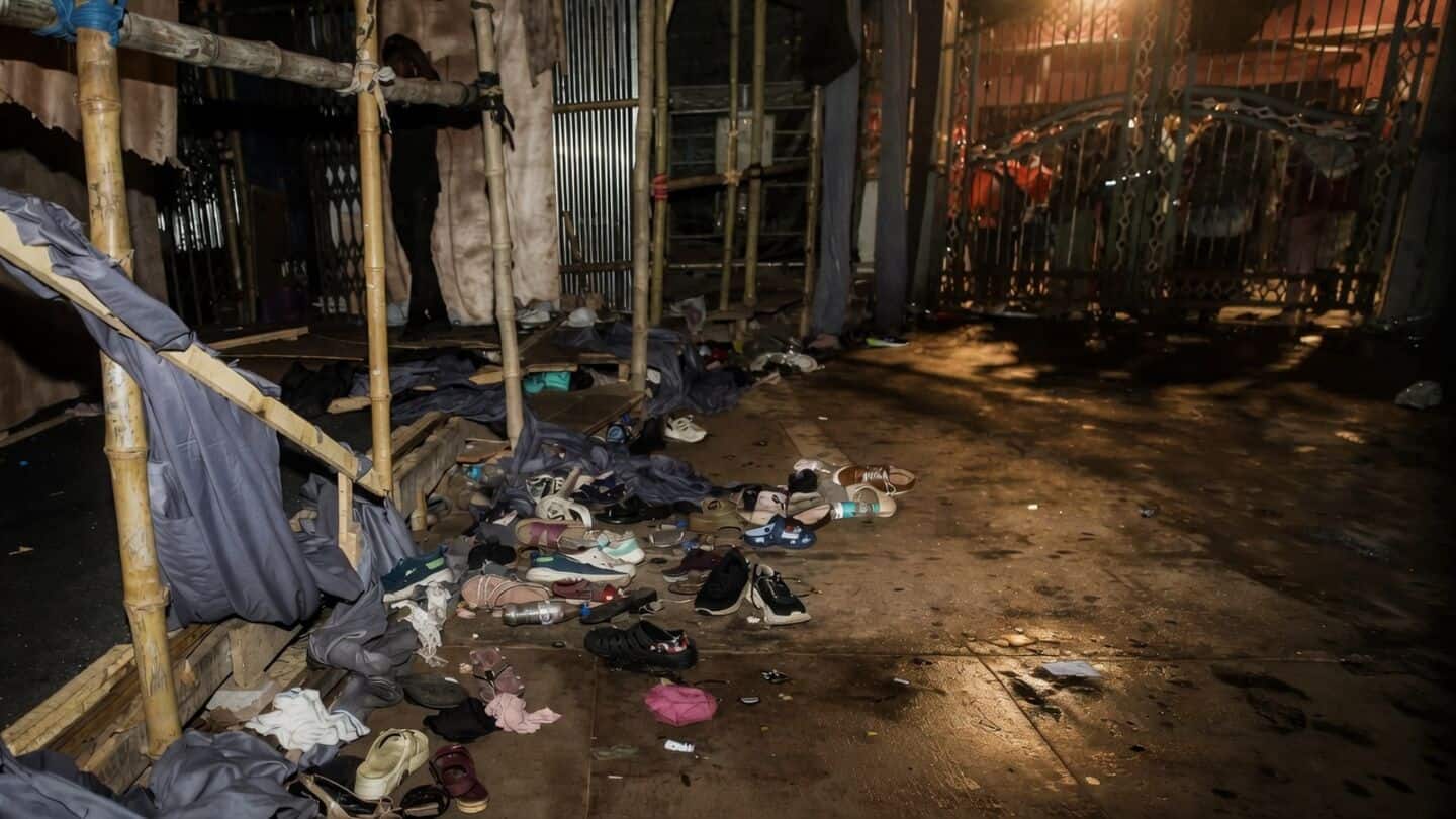 Kolkata Chorebagan Durga Puja pandal collapse kills 19, injures 24