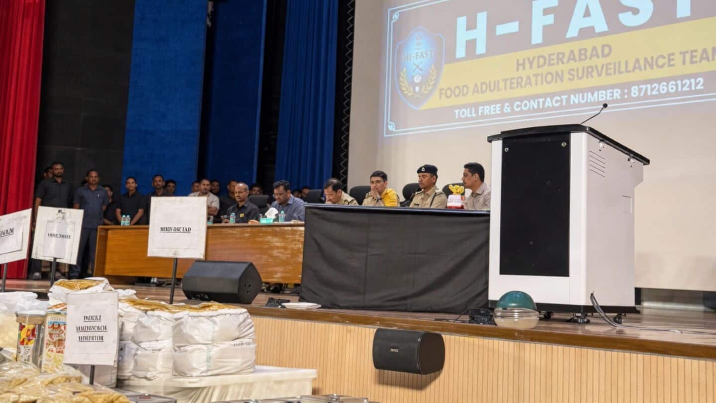 Hyderabad Police bust fake ghee racket seize 36 tons material