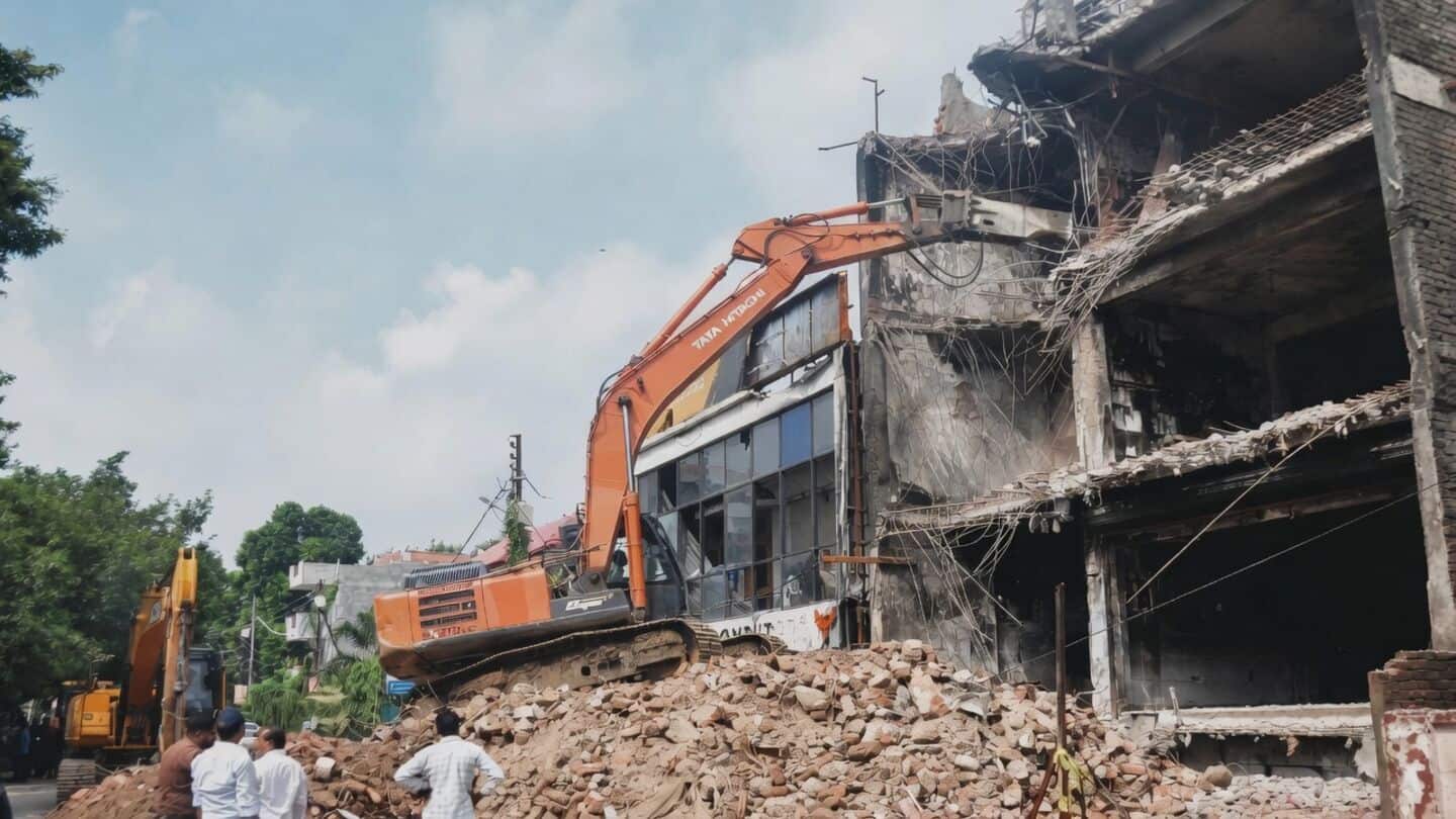Lucknow building demolished this week after fire killed 15 people