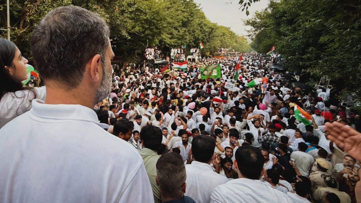 Two FIRs against INDIA bloc opposition leaders after Delhi march