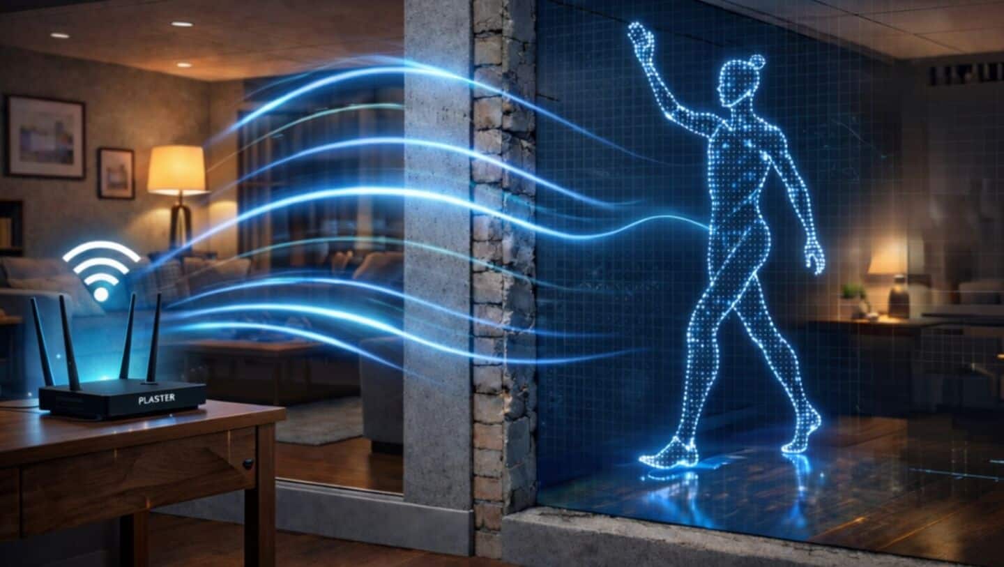 This Wi-Fi system can detect if someone is moving behind wall