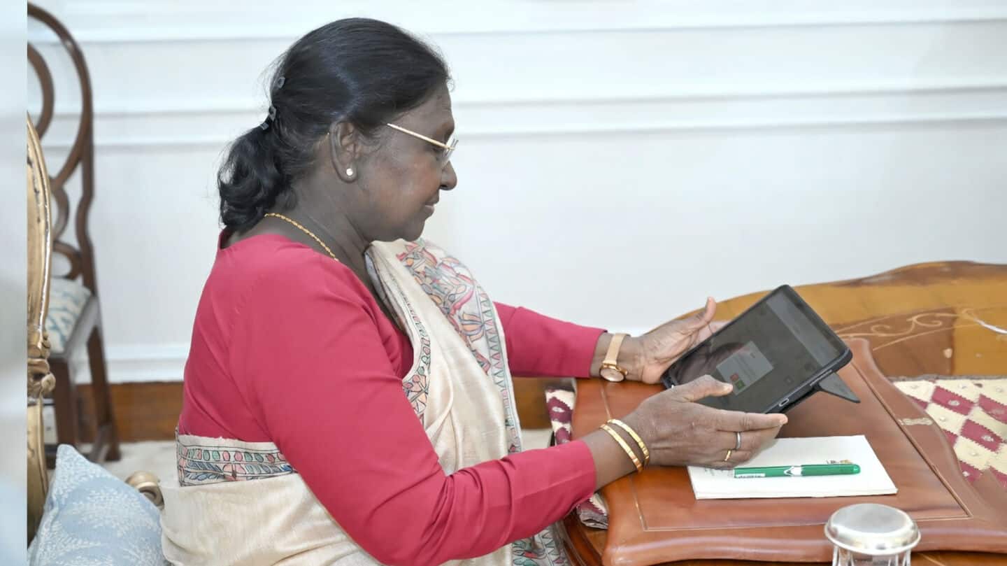 President Droupadi Murmu participates in Census 2027 online self-enumeration