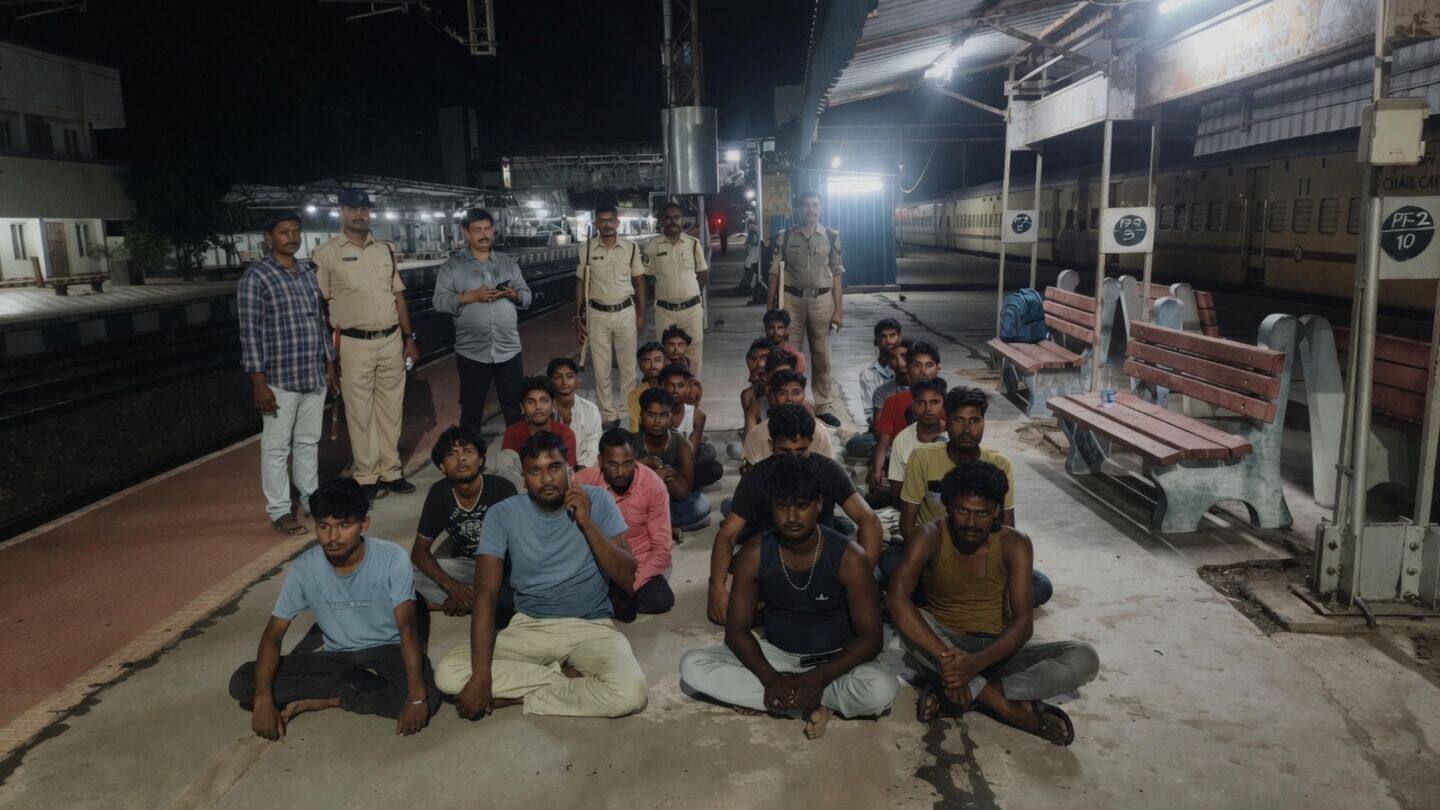 Andhra Pradesh authorities rescue 23 children at Ongole Gudur stations