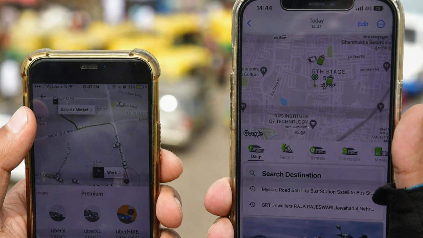 Hyderabad app cab and auto drivers strike, fares surge