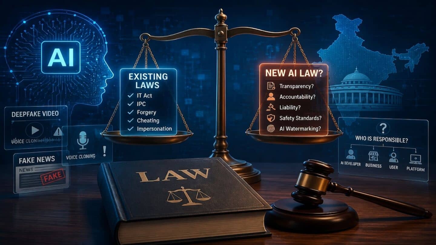 India debates AI regulation amid deepfake fears and legal scrutiny