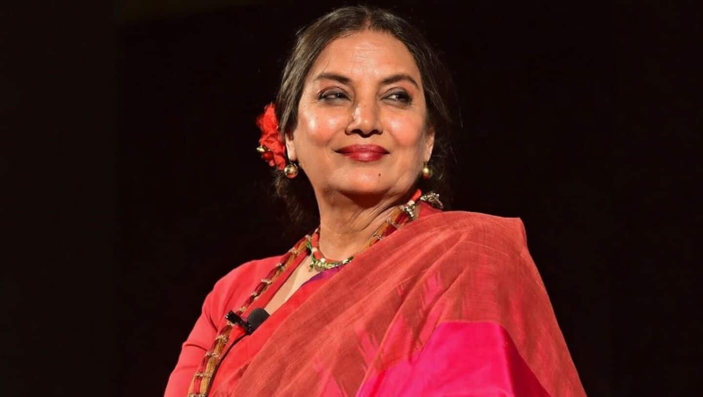 Shabana Azmi calls item songs 'disgusting,' questions gender equality