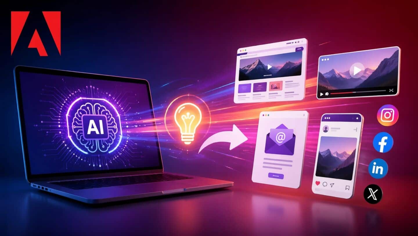 Adobe previews generative AI marketing tools at Summit 2026