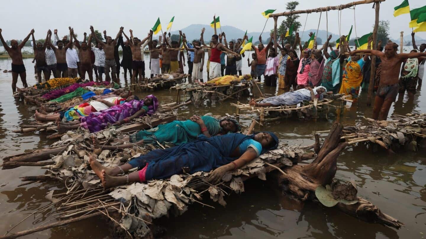 Madhya Pradesh villagers protest Ken-Betwa river link project fearing flooding