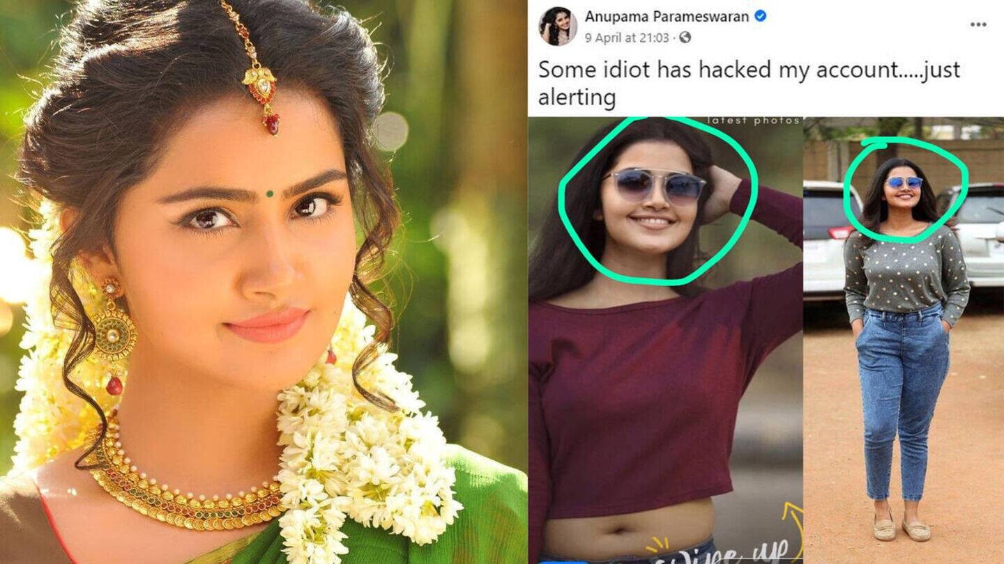 Anupama Parameswaran takes legal action against online troll