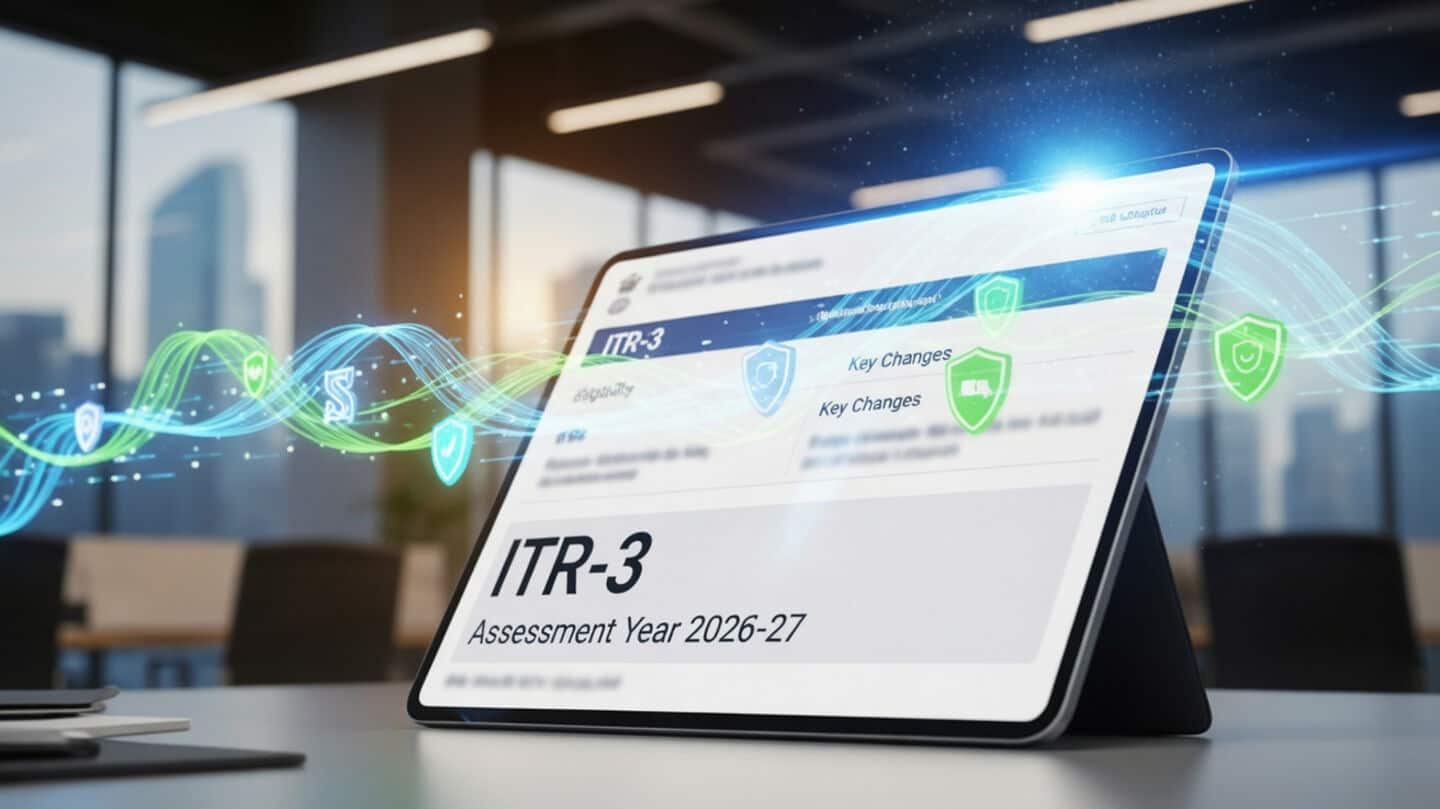 Income Tax Department makes ITR-3 live on e-filing portal