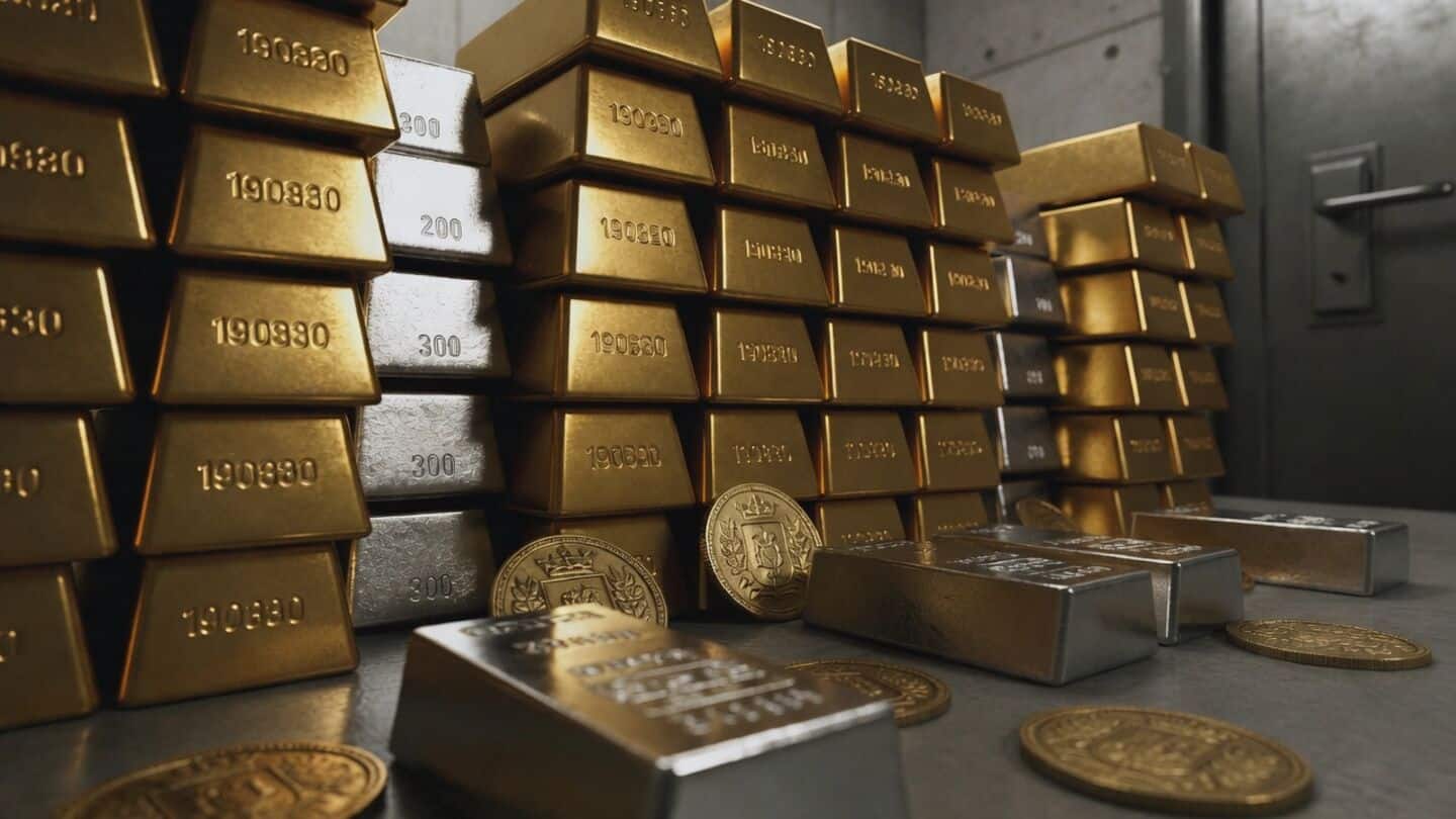 Gold and silver retreat on profit taking after global rally