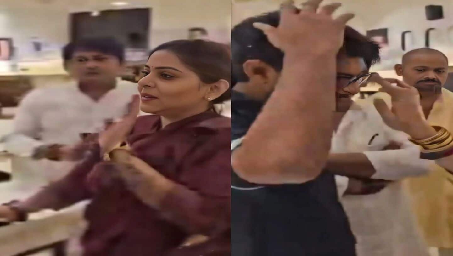 BJP leader Nazia Elahi Khan criticizes Lenskart policy in Mumbai