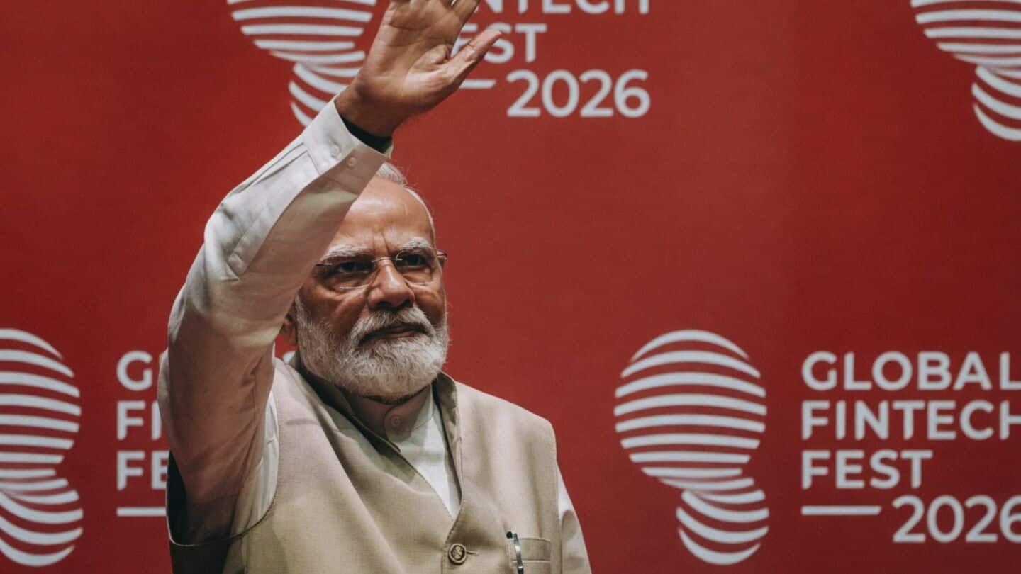 Prime Minister Modi opens Global Fintech Fest 2026 in Mumbai