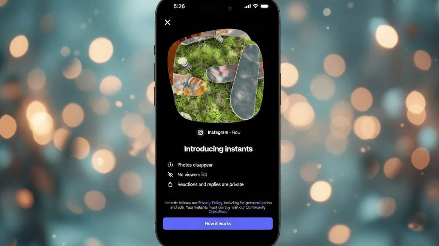 Instagram launches Instants for 1-view photos disallowing screenshots and recordings