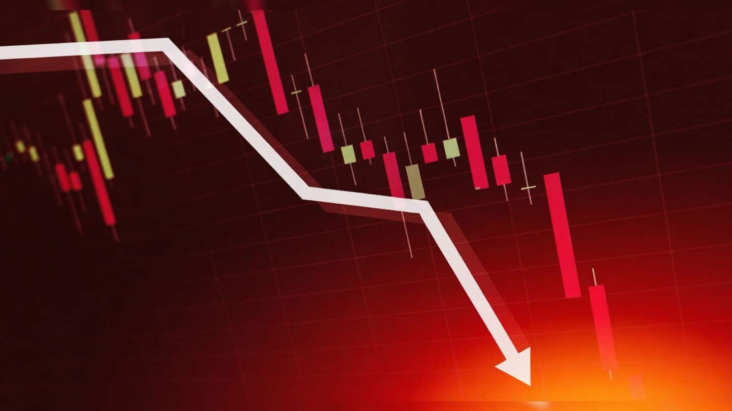 Indian markets slump as Nifty down 300-plus Sensex down 500-plus