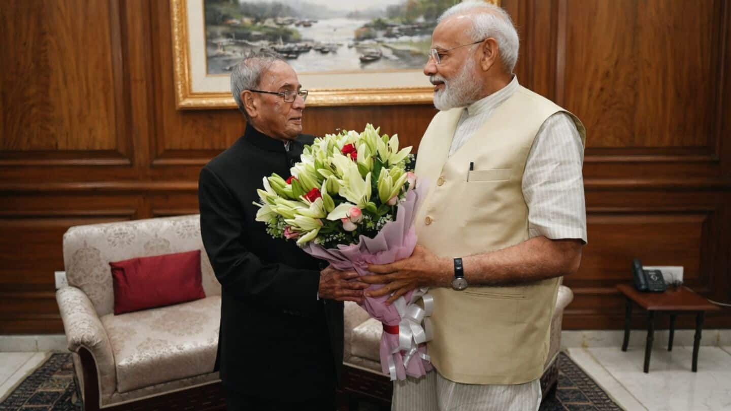 Pranab Mukherjee diaries show respect for Modi's empathetic leadership