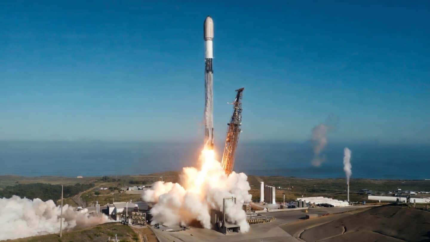 SpaceX launches 24 Starlink satellites from California before Nasdaq IPO