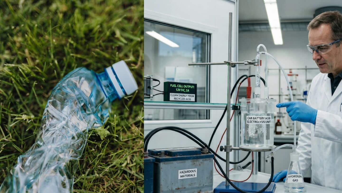 Cambridge scientists use battery acid and sunlight to recycle plastics