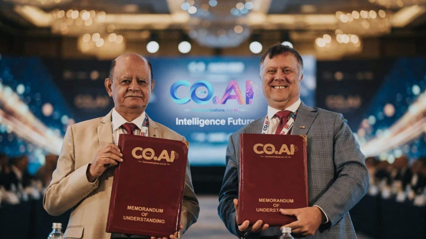 COAI and British High Commission sign pact on AI, connectivity