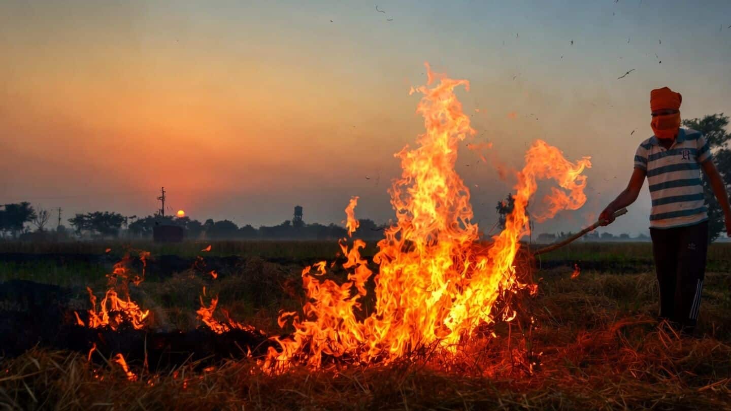 Delhi AQI hits 129 as satellites detect 19 crop-residue fires
