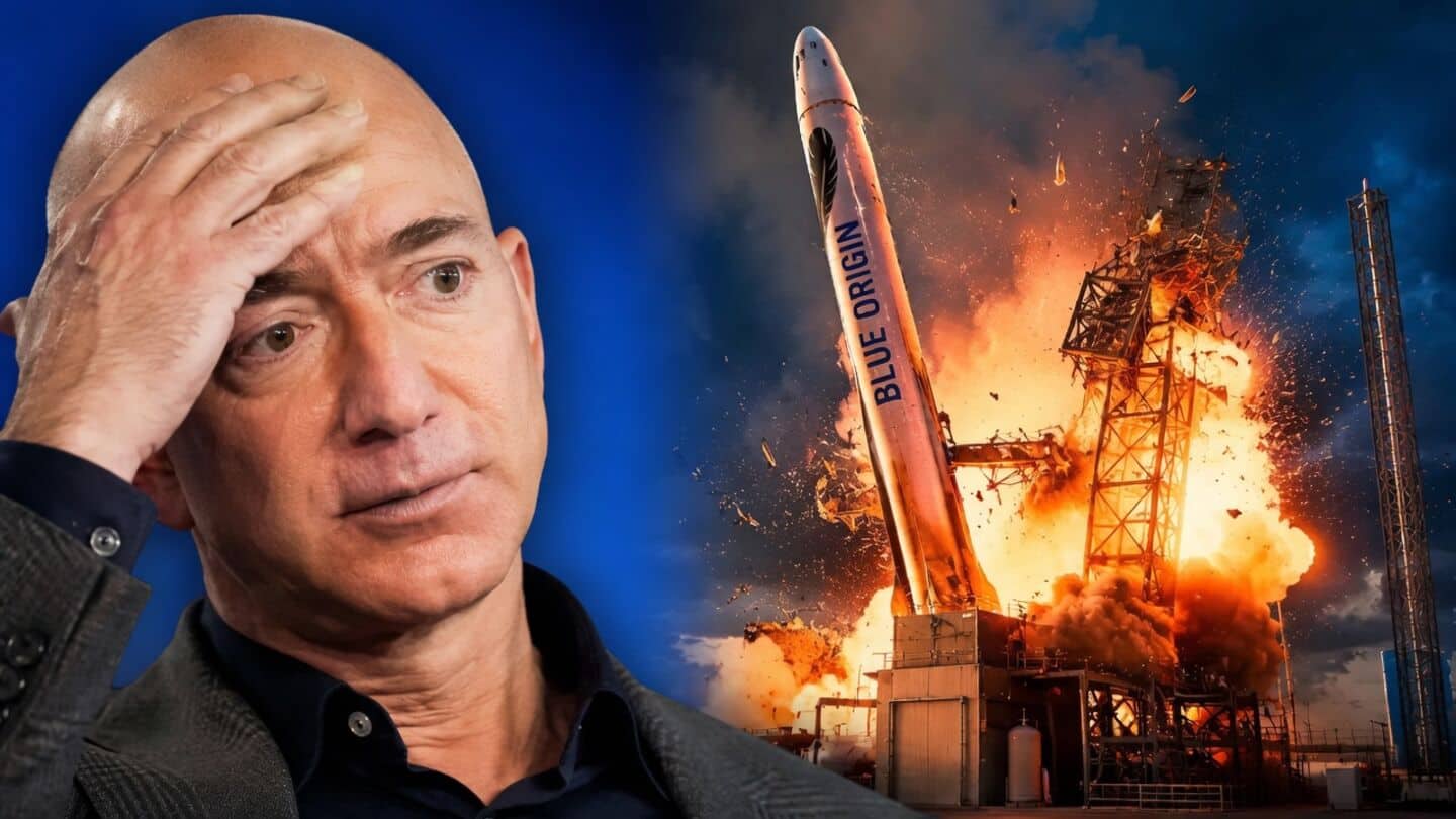 Blue Origin New Glenn explodes in Cape Canaveral ground test